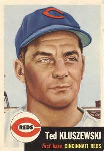 Cincinnati Reds - April 18, 1947: Big Klu Ted Kluszewski makes